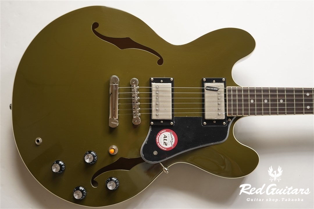 Seventy Seven Guitars EXRUBATO-STD-JT - Olive Green | Red Guitars